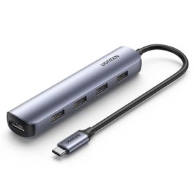 هاب USB-C To HDMI+4*USB 3.0 A مدل CM417 کد 20197 یوگرین
